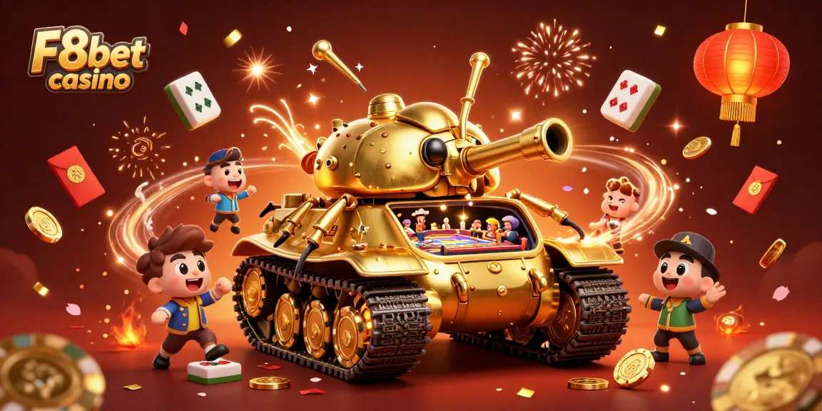 Join F8bet casino for immersive gaming experiences in a vibrant, celebratory atmosphere!