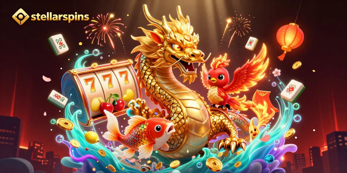Experience the thrilling gameplay at stellarspins with vibrant slot reels and rich casino elements.